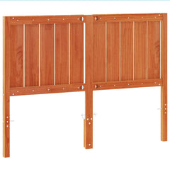 vidaXL Headboard Wax Brown 135 cm Solid Wood Pine 6