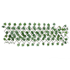 vidaXL Artificial Grape Leaf Trellis Expandable Green 5 pcs 190x60 cm 4