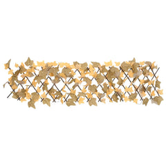 vidaXL Artificial Maple Leaf Trellis Expandable Orange 5 pcs 180x30 cm 4