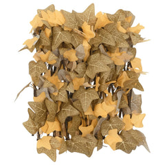 vidaXL Artificial Maple Leaf Trellis Expandable Orange 5 pcs 180x30 cm 5