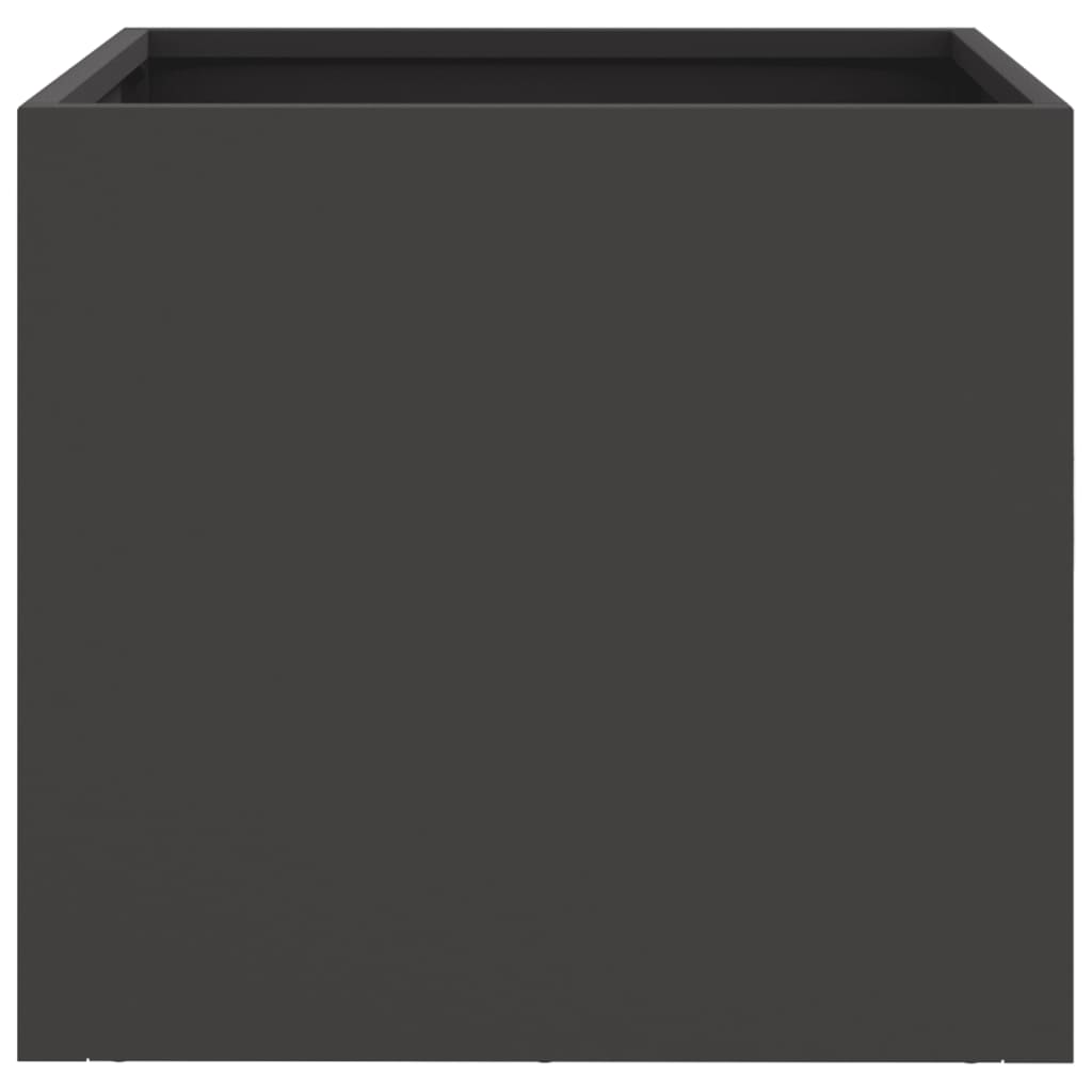 vidaXL Planter Black 32x30x29 cm Steel 5