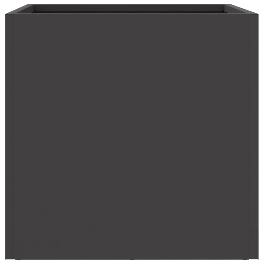 vidaXL Planter Black 32x30x29 cm Steel 6
