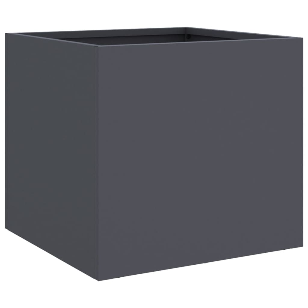 vidaXL Planter Anthracite 32x30x29 cm Steel 2