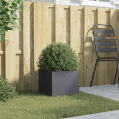 vidaXL Planter Anthracite 32x30x29 cm Steel 3