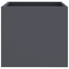 vidaXL Planters 2 pcs Anthracite 32x30x29 cm Cold-rolled Steel 5