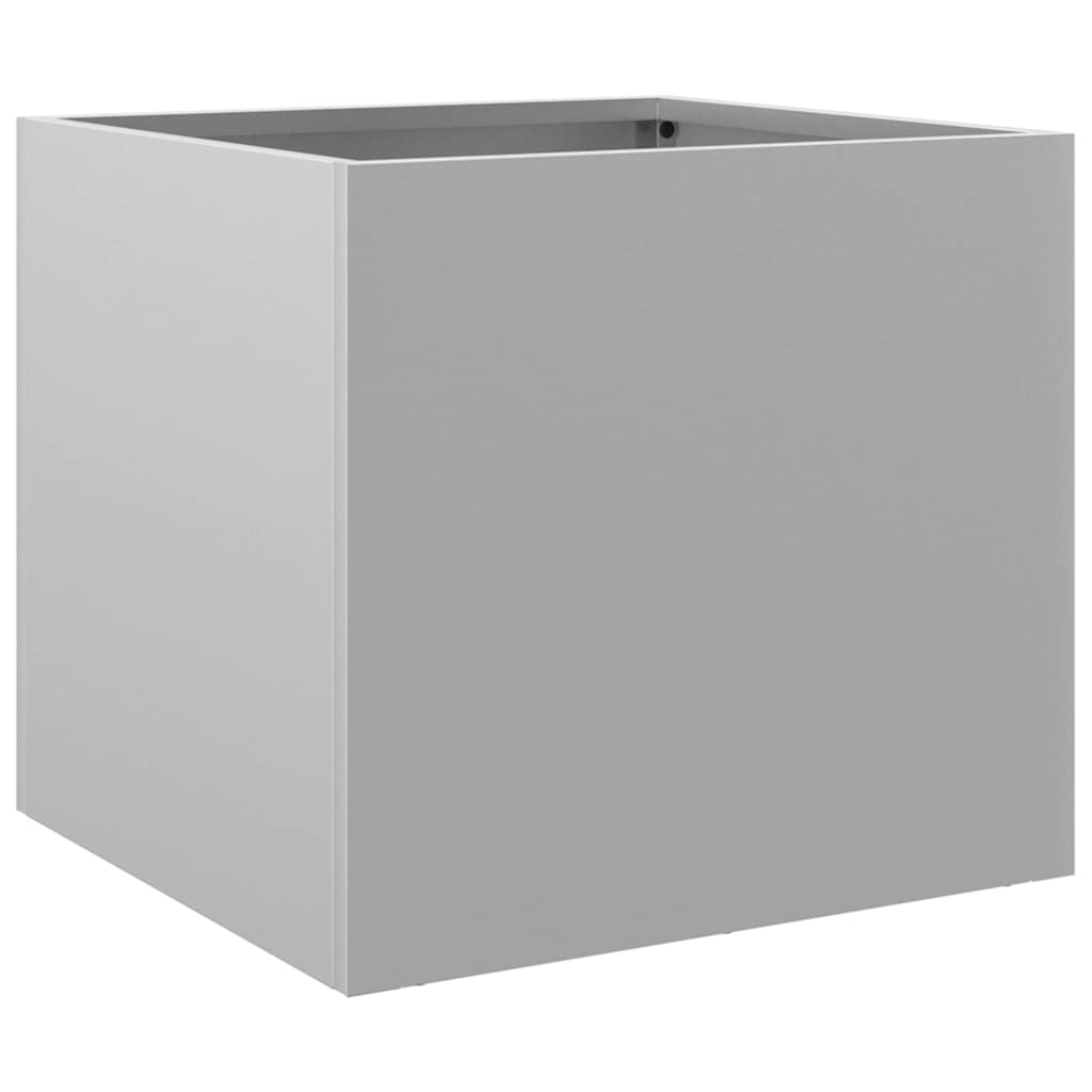 vidaXL Planter Silver 32x30x29 cm Galvanised Steel 5