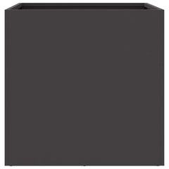 vidaXL Planter Black 42x40x39 cm Steel 6