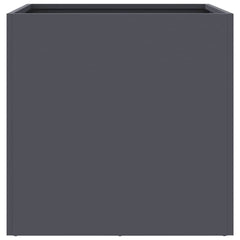 vidaXL Planter Anthracite 42x40x39 cm Steel 5