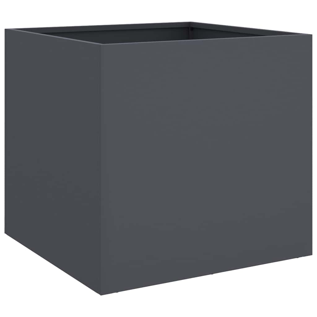 vidaXL Planter Anthracite 42x40x39 cm Steel 6