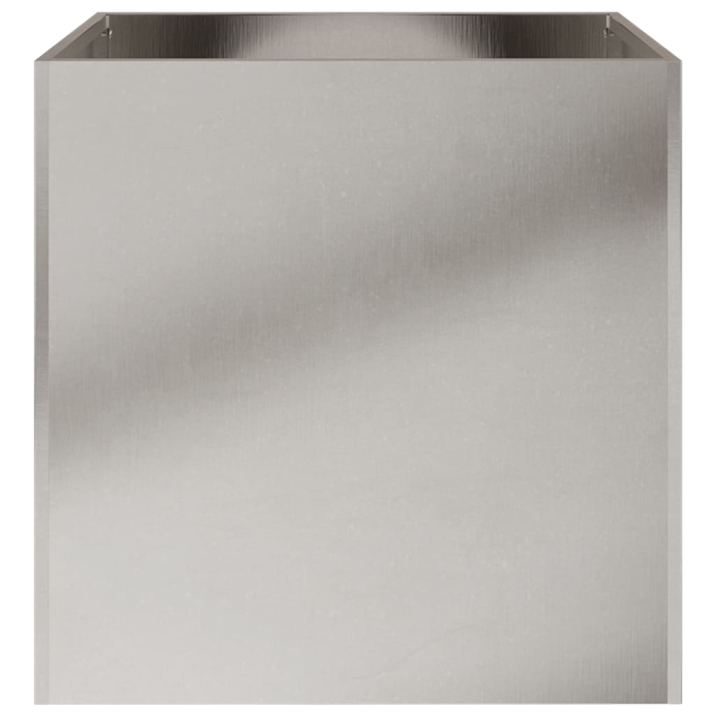 vidaXL Planter Silver 42x40x39 cm Stainless Steel 5