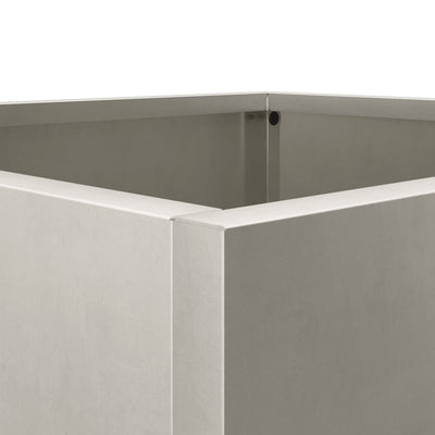 Planter Silver 42x40x39 cm Stainless Steel