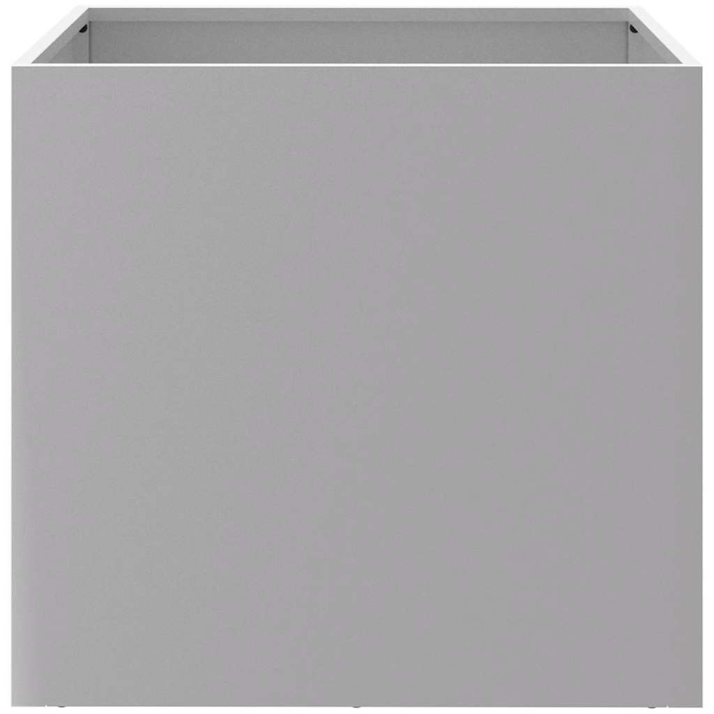 vidaXL Planter Silver 49x47x46 cm Galvanised Steel 6