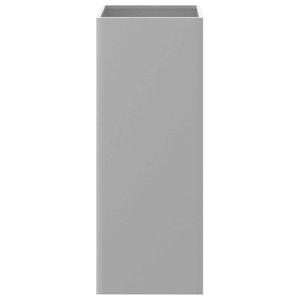 vidaXL Planter Silver 32x29x75 cm Galvanised Steel 5