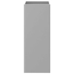 vidaXL Planter Silver 32x29x75 cm Galvanised Steel 5