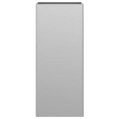 vidaXL Planter Silver 32x29x75 cm Galvanised Steel 6