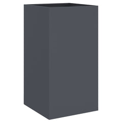vidaXL Planter Anthracite 42x38x75 cm Steel 6