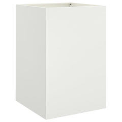 vidaXL Planter White 52x48x75 cm Steel 2