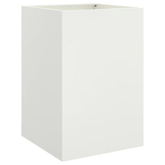vidaXL Planter White 52x48x75 cm Steel 6