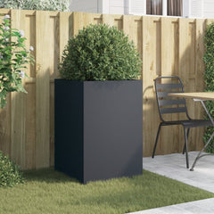 vidaXL Planter Anthracite 52x48x75 cm Steel 3