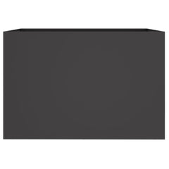 vidaXL Planter Black 62x40x39 cm Steel 5