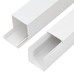 Cable Trunking PVC Screwable 50 x 25 mm – 150 x 50 mm 100 x 60 mm 10 m
