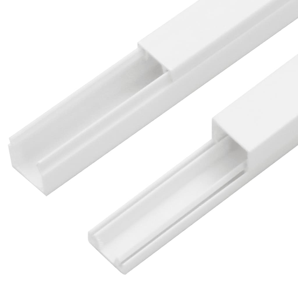 vidaXL Cable Trunking 25x25 mm 30 m PVC 6
