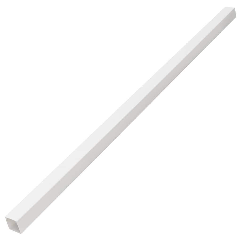 vidaXL Cable Trunking Self-Adhesive 40x40 mm 10 m PVC 4