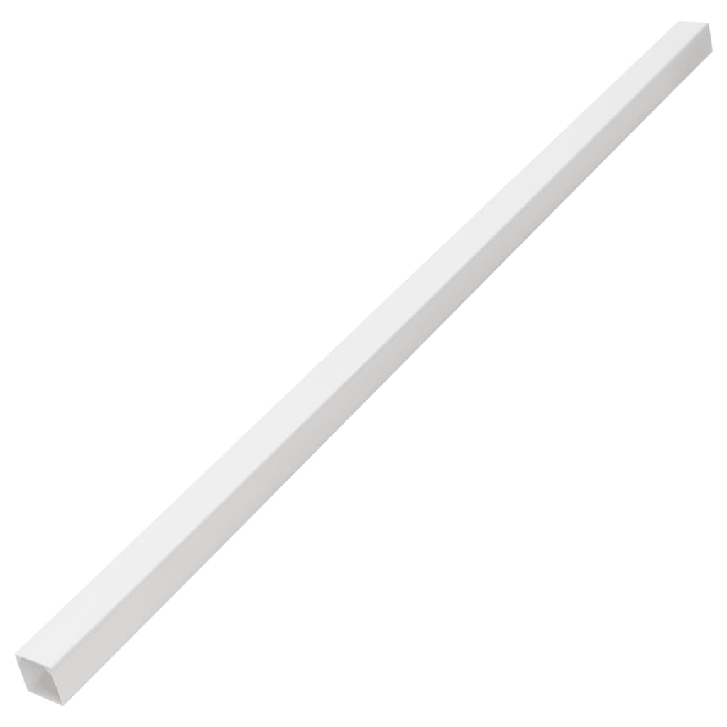 vidaXL Cable Trunking Self-Adhesive 30x15 mm 30 m PVC 4