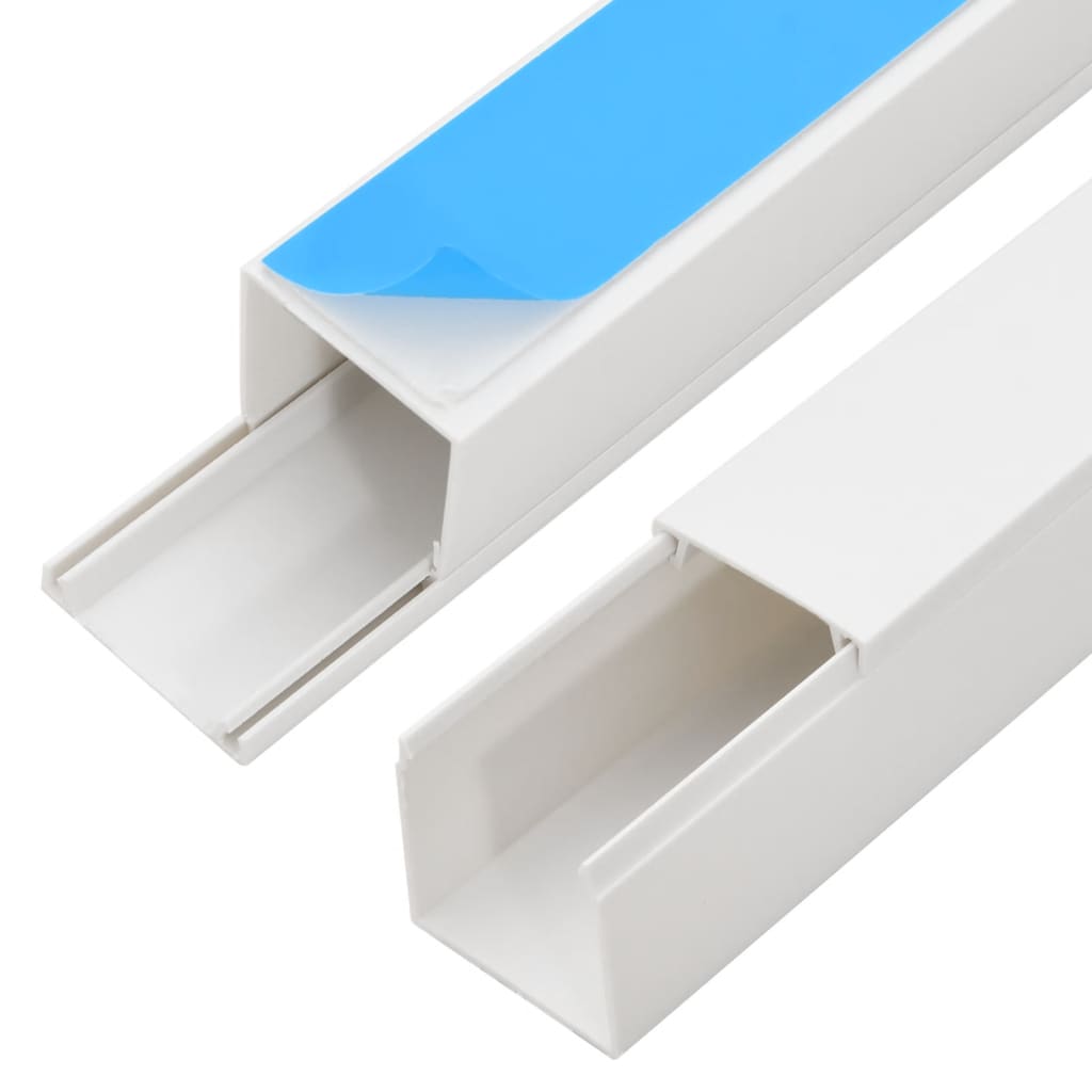 vidaXL Cable Trunking Self-Adhesive 25x16 mm 30 m PVC 6