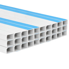 vidaXL Cable Trunking Self-Adhesive 50x25 mm 30 m PVC 5