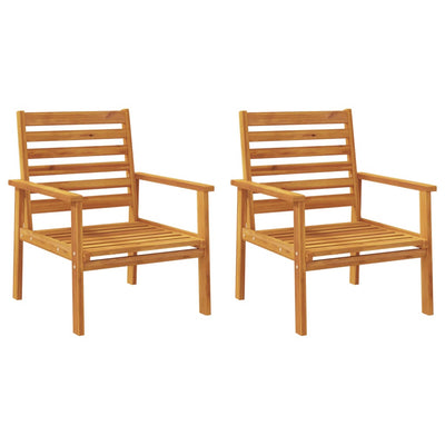 4 Piece Garden Lounge Set Solid Wood Acacia