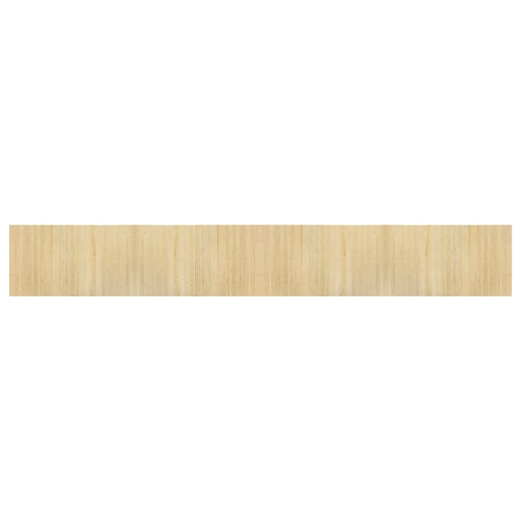 vidaXL Rug Rectangular Light Nature 60x400 cm Bamboo 2