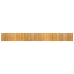 vidaXL Rug Rectangular Nature 60x500 cm Bamboo 2
