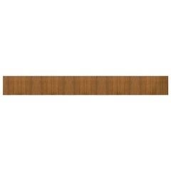 vidaXL Rug Rectangular Brown 60x500 cm Bamboo 2