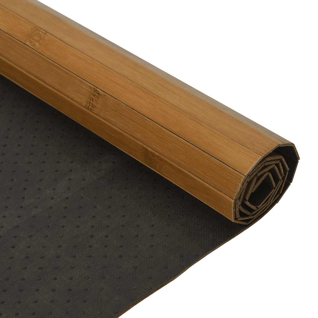 vidaXL Rug Rectangular Brown 60x500 cm Bamboo 5
