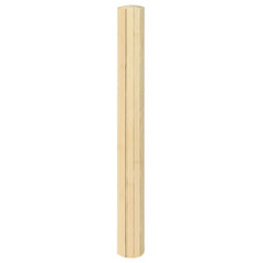 vidaXL Rug Rectangular Light Nature 60x500 cm Bamboo 3
