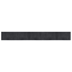 vidaXL Rug Rectangular Grey 60x500 cm Bamboo 2