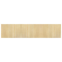 vidaXL Rug Rectangular Light Nature 70x300 cm Bamboo 2