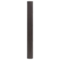 vidaXL Rug Rectangular Dark Brown 70x300 cm Bamboo 3