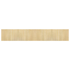 vidaXL Rug Rectangular Light Nature 70x400 cm Bamboo 2