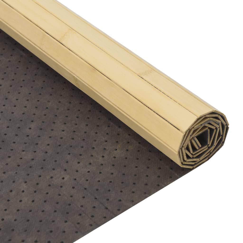 vidaXL Rug Rectangular Light Nature 70x400 cm Bamboo 5