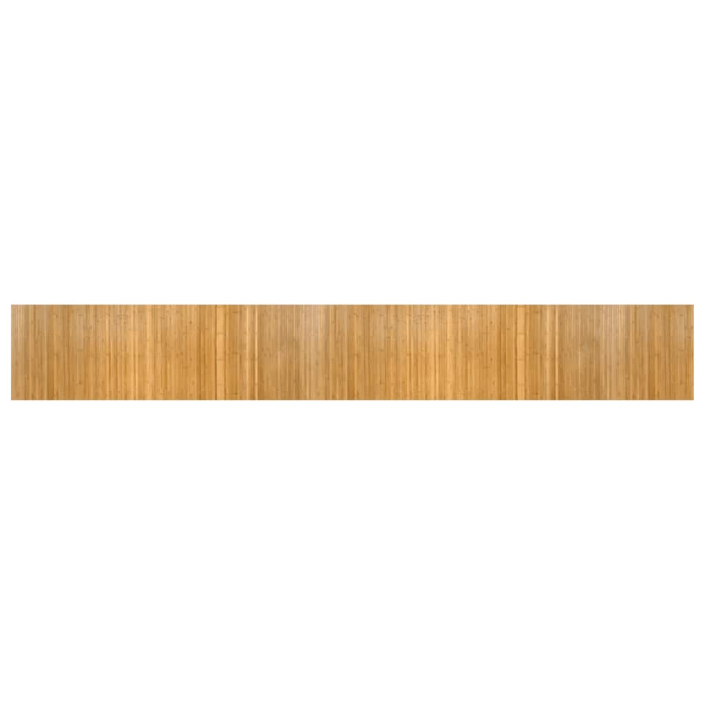 vidaXL Rug Rectangular Nature 70x500 cm Bamboo 2