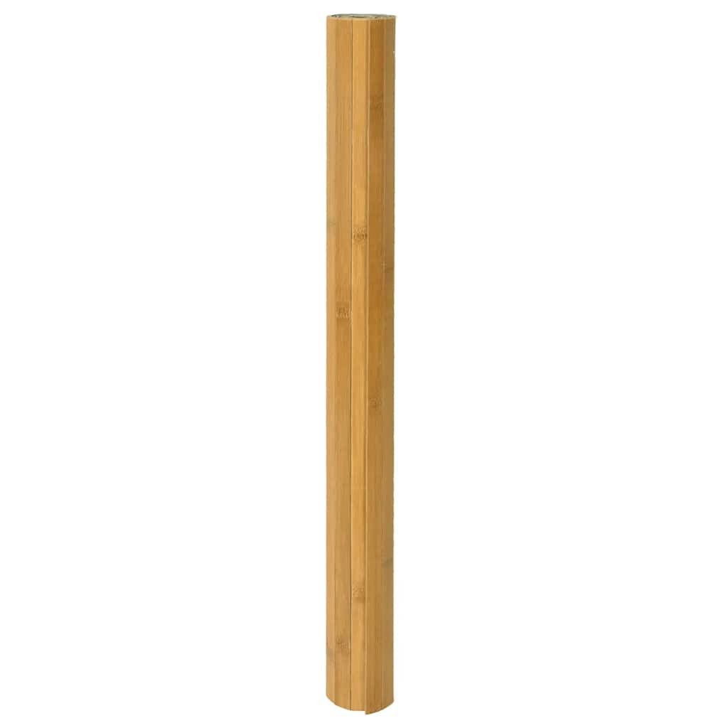 vidaXL Rug Rectangular Nature 80x200 cm Bamboo 3