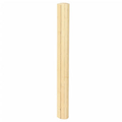 vidaXL Rug Rectangular Light Nature 80x200 cm Bamboo 3