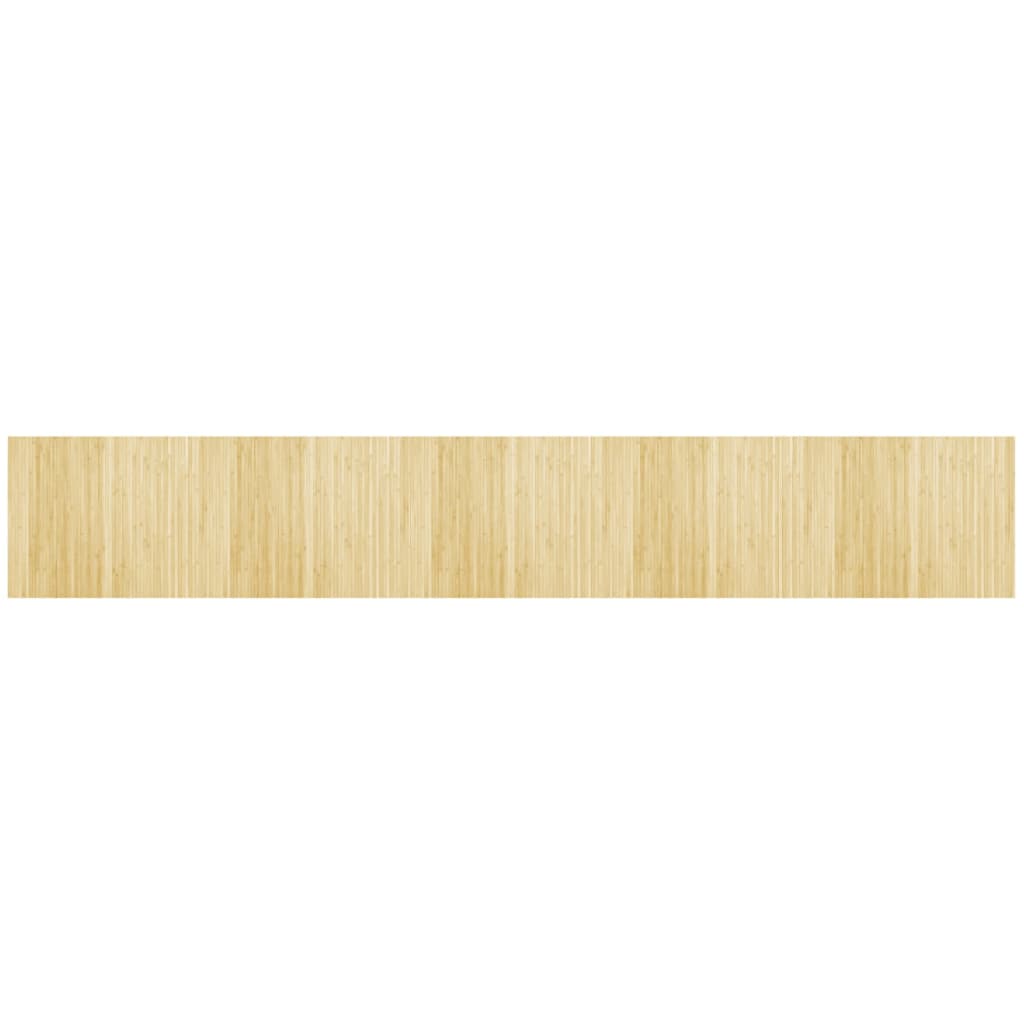 Rug Rectangular Light Natural Bamboo, image 2