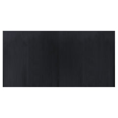 vidaXL Rug Rectangular Black 100x200 cm Bamboo 2