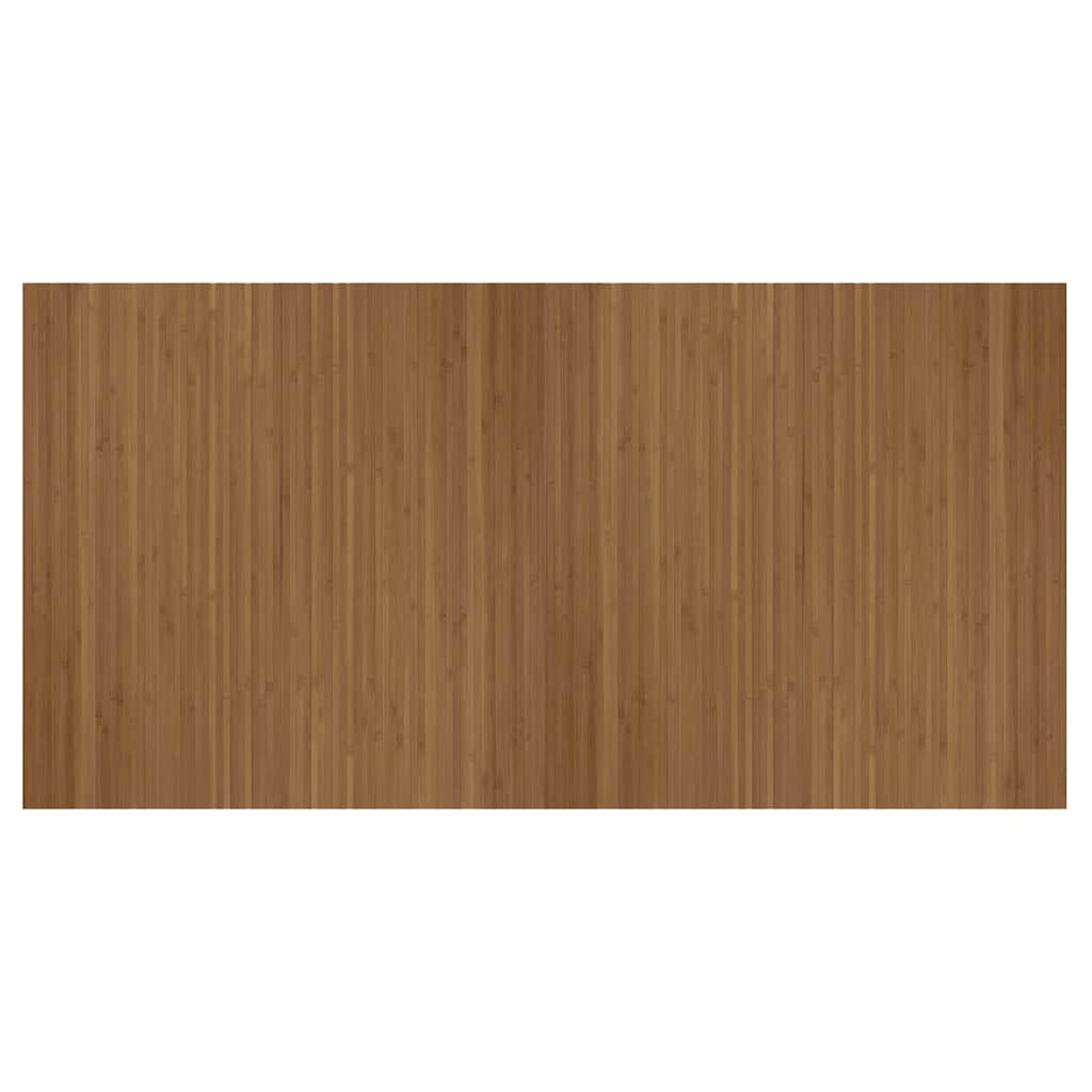vidaXL Rug Rectangular Brown 100x200 cm Bamboo 2