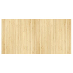 vidaXL Rug Rectangular Light Nature 100x200 cm Bamboo 2