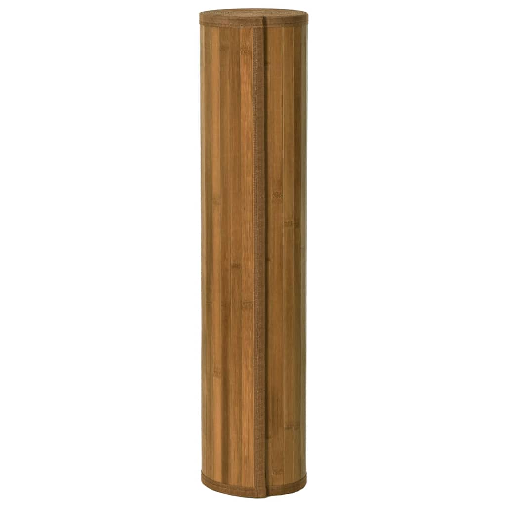 vidaXL Rug Rectangular Brown60x400 cm Bamboo 3