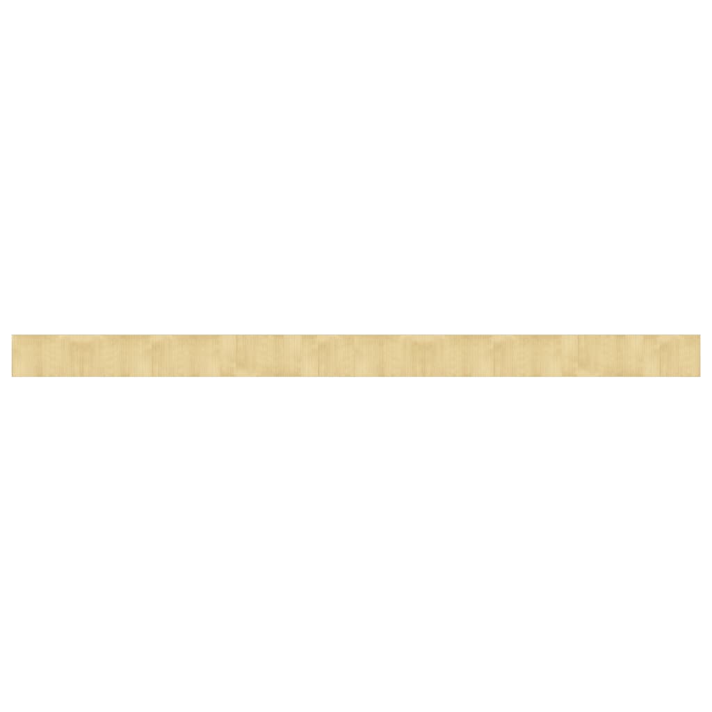 vidaXL Rug Rectangular Light Natural60x1000 cm Bamboo 2